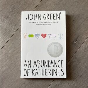 An Abundance of Katherines Book by John Green